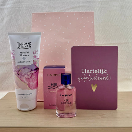 Gefeliciteerd •Verwencadeau Parfum • Her choice