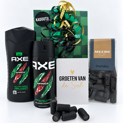 Sinterklaas •Cadeaupakket Heren• Axe Africa