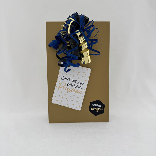Pensioen •Cadeaupakket Heren• Sen&Zo Gold