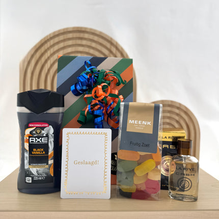 Geslaagd •Cadeaupakket Jongens• Axe La Rive