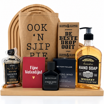 Valentijn •Cadeaupakket Heren• Tom Tailor Whisky