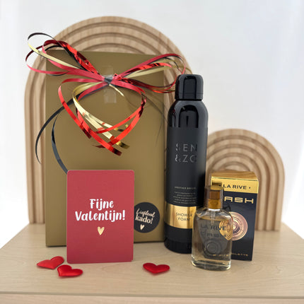 Valentijn •Cadeaupakket Heren• Sen&Zo Gold