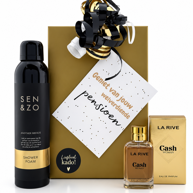 Pensioen •Cadeaupakket Dames• Sen&Zo Gold