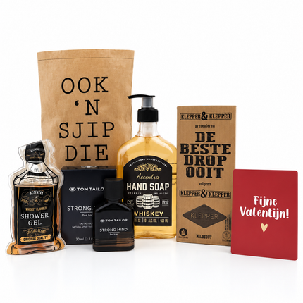 Valentijn •Cadeaupakket Heren• Tom Tailor Whisky