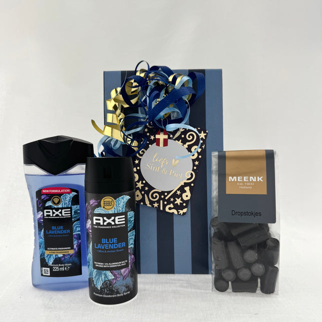 Sinterklaas •Cadeaupakket Heren• Axe Blue Lavender