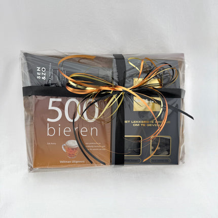 Vaderdag •Cadeaupakket Opa• Receptenboek 500 Bieren