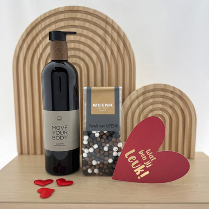 Valentijn •Cadeaupakket Heren• Move Your Body Meenk