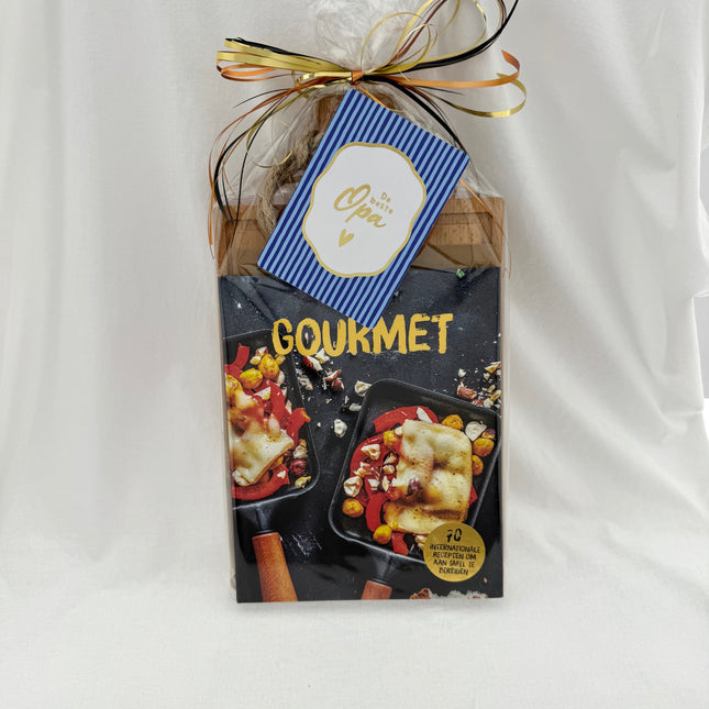 Vaderdag •Cadeaupakket Opa• Receptenboek Gourmet