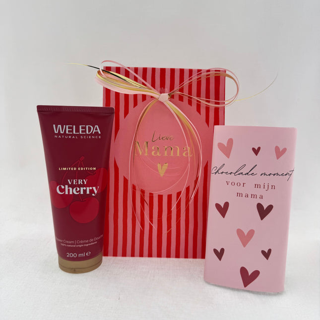 Moederdag •Cadeaupakket Mama• Weleda Cherry