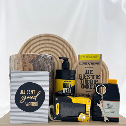 Valentijn •Cadeaupakket Heren• Wood