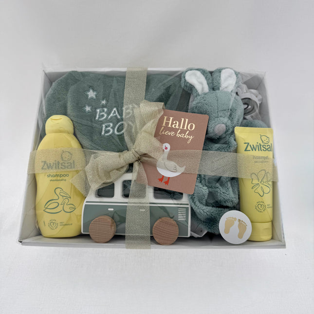 Baby •Kraam Cadeaupakket Jongen• VIB Zwitsal Groen