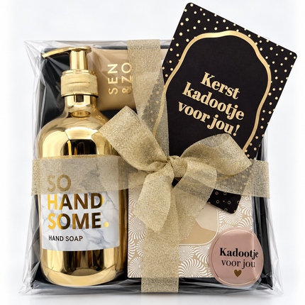 Kerst •Cadeaupakket Dames• Witte Wijn Thee