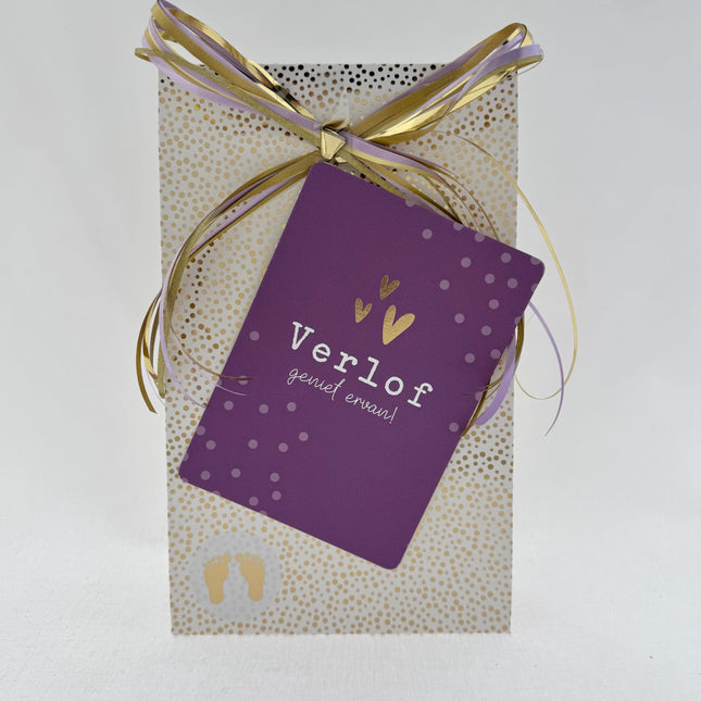 Baby Verlof •Cadeaupakket Neutraal• Zwitsal Rammelaar Konijn