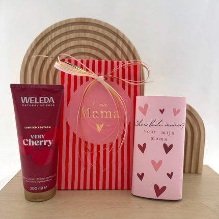 Moederdag •Cadeaupakket Mama• Weleda Cherry