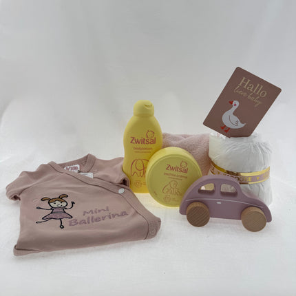 Baby •Kraam Cadeaupakket Meisje• VIB Zwitsal Roze