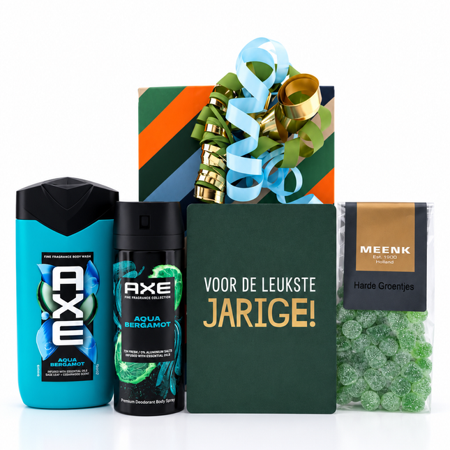 Verjaardag •Cadeaupakket Heren• Axe Bergamot