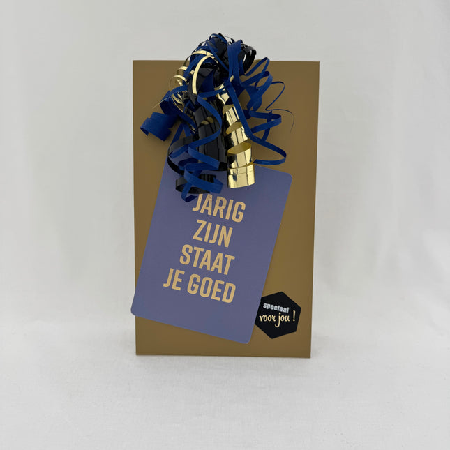 Verjaardag •Cadeaupakket Heren• Sen&Zo Gold