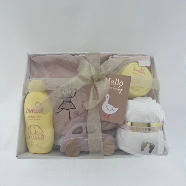 Baby •Kraam Cadeaupakket Meisje• VIB Zwitsal Roze
