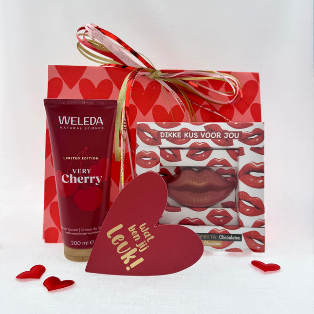 Valentijn •Cadeaupakket Dames• Weleda Dikke Kus