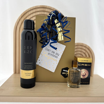 Pensioen •Cadeaupakket Heren• Sen&Zo Gold