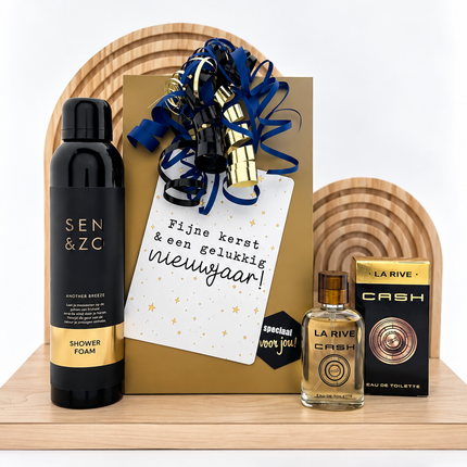 Kerst •Cadeaupakket Heren• Sen&Zo Gold