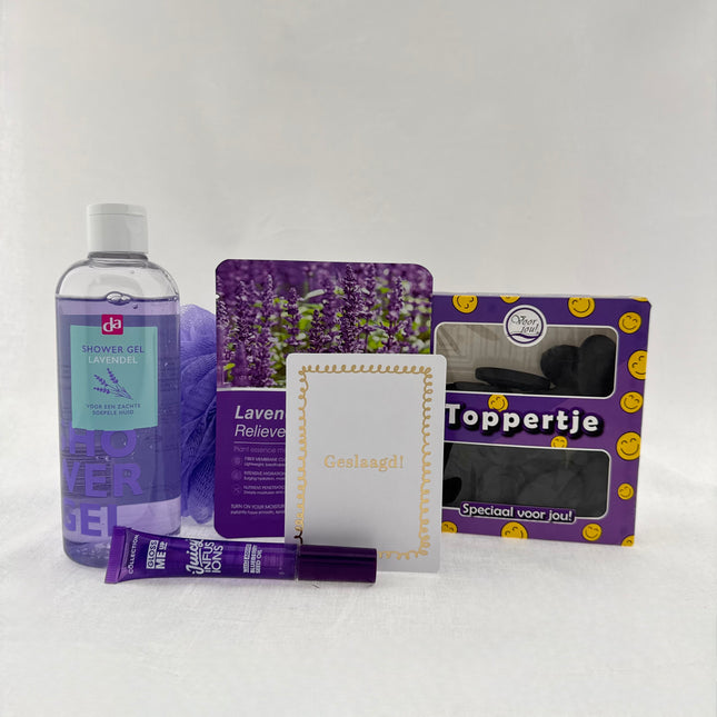 Geslaagd •Cadeaupakket Meiden• Ontspannen Lavendel