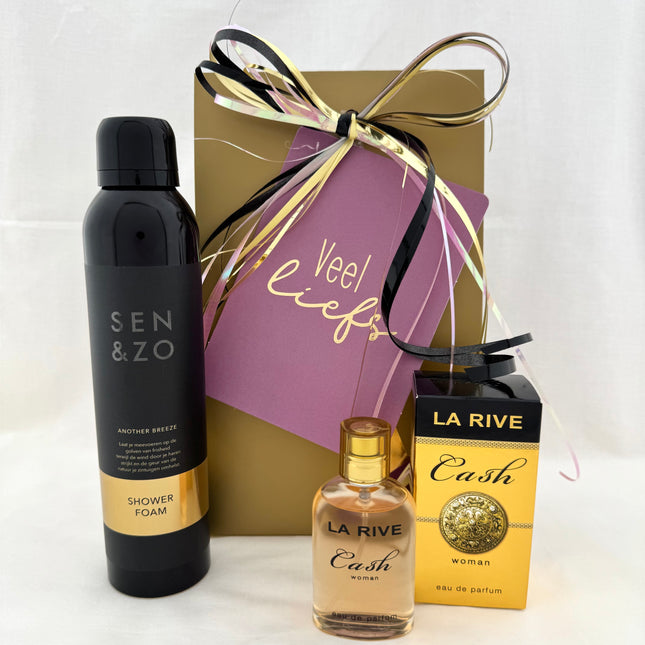 Valentijn •Cadeaupakket Dames• Sen&Zo Gold
