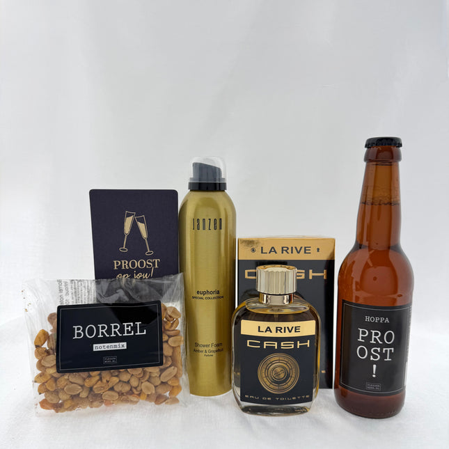 Verjaardag •Cadeaupakket Heren• Bier Borrel