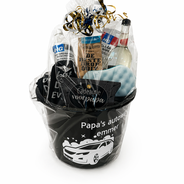 Vaderdag •Cadeaupakket Papa• Papa's Autowas Emmer