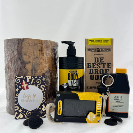 Sinterklaas •Cadeaupakket Heren• Wood