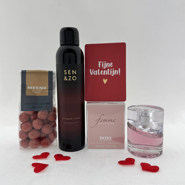 Valentijn •Cadeaupakket Dames• Hugo Boss Femme Sen & Zo
