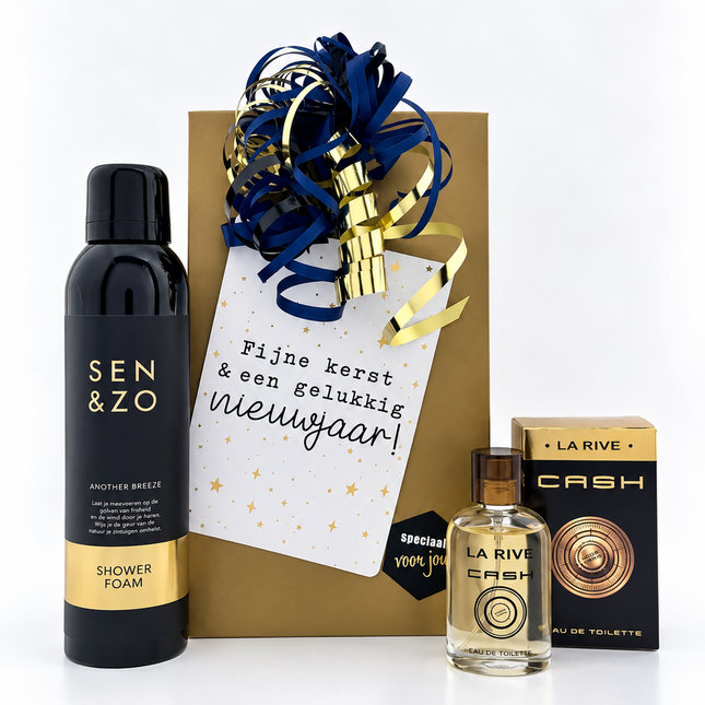 Kerst •Cadeaupakket Heren• Sen&Zo Gold