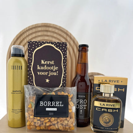 Kerst •Cadeaupakket Heren• Bier Borrel