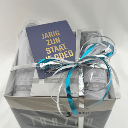 Verjaardag •Cadeaupakket Heren• Janzen Grey04