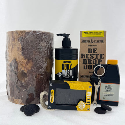 Kadootje •Cadeaupakket Heren• Wood