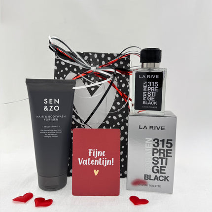 Valentijn •Cadeaupakket Heren• Sen & Zo La Rive