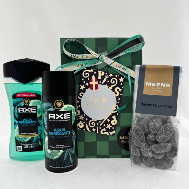 Sinterklaas •Cadeaupakket Heren• Axe Bergamot