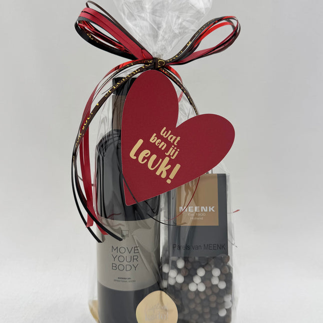 Valentijn •Cadeaupakket Heren• Move Your Body Meenk