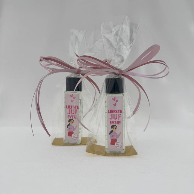 Juf •Cadeaupakket Dames• Liefste Juf Ever Mini Douchegel 2st