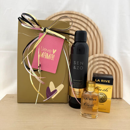 Moederdag •Cadeaupakket Dames• Sen&Zo Gold