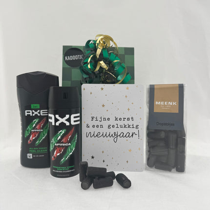 Kerst •Cadeaupakket Heren• Axe Africa