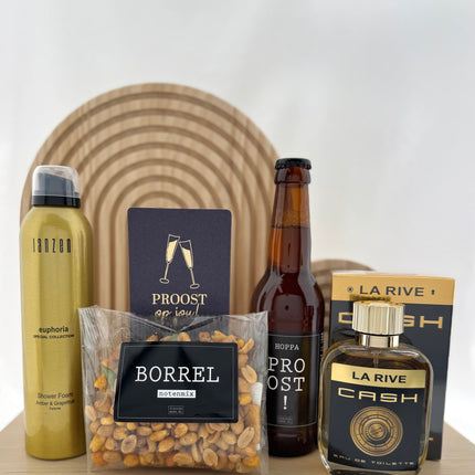 Verjaardag •Cadeaupakket Heren• Bier Borrel