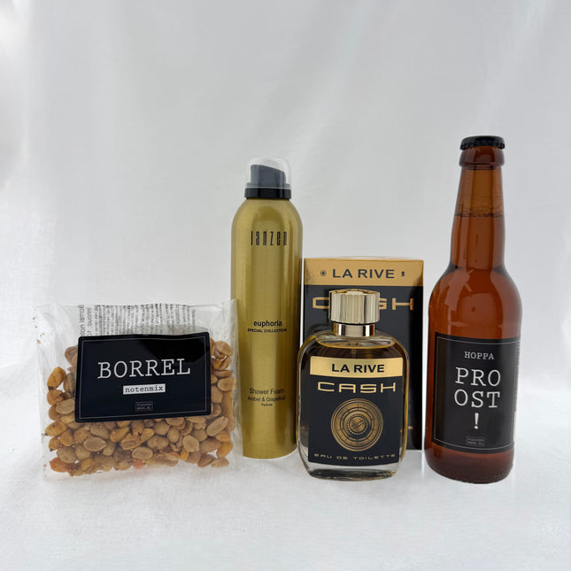 Kadootje •Cadeaupakket Heren• Bier Borrel