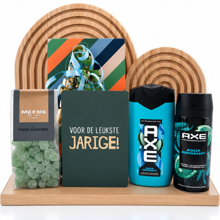 Verjaardag •Cadeaupakket Heren• Axe Bergamot