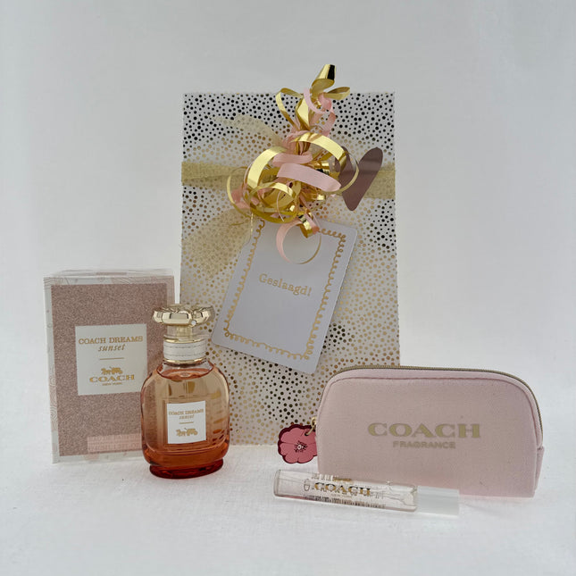 Geslaagd •Cadeaupakket Meiden• Coach Sunset