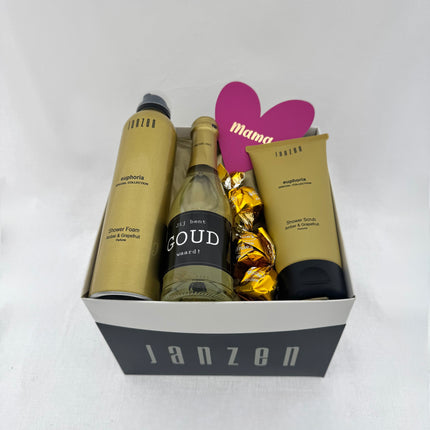 Moederdag •Cadeaupakket Mama• Janzen Euphoria Jij bent goud waard