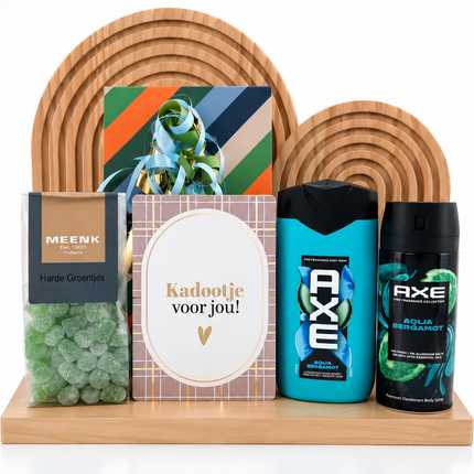Kadootje •Cadeaupakket Heren• Axe Bergamot