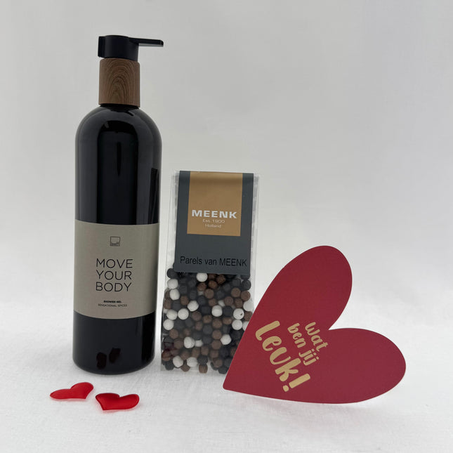 Valentijn •Cadeaupakket Heren• Move Your Body Meenk