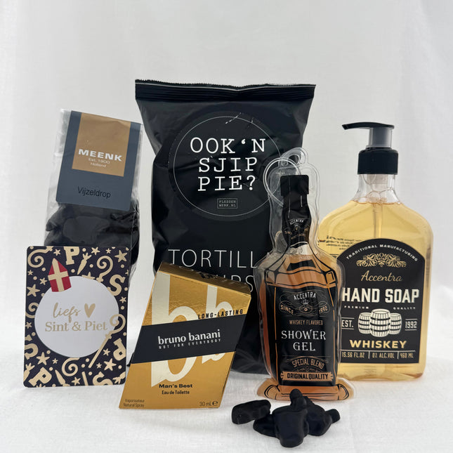 Sinterklaas •Cadeaupakket Heren• Bruno Banani Whisky