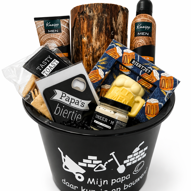 Vaderdag •Cadeaupakket Papa• Bouw Emmer